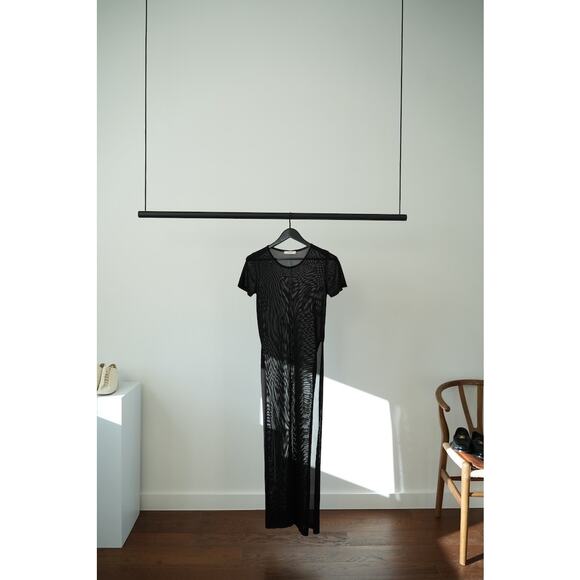 Lemaire Black Maxi Dress Size Small - Picture 3 of 12